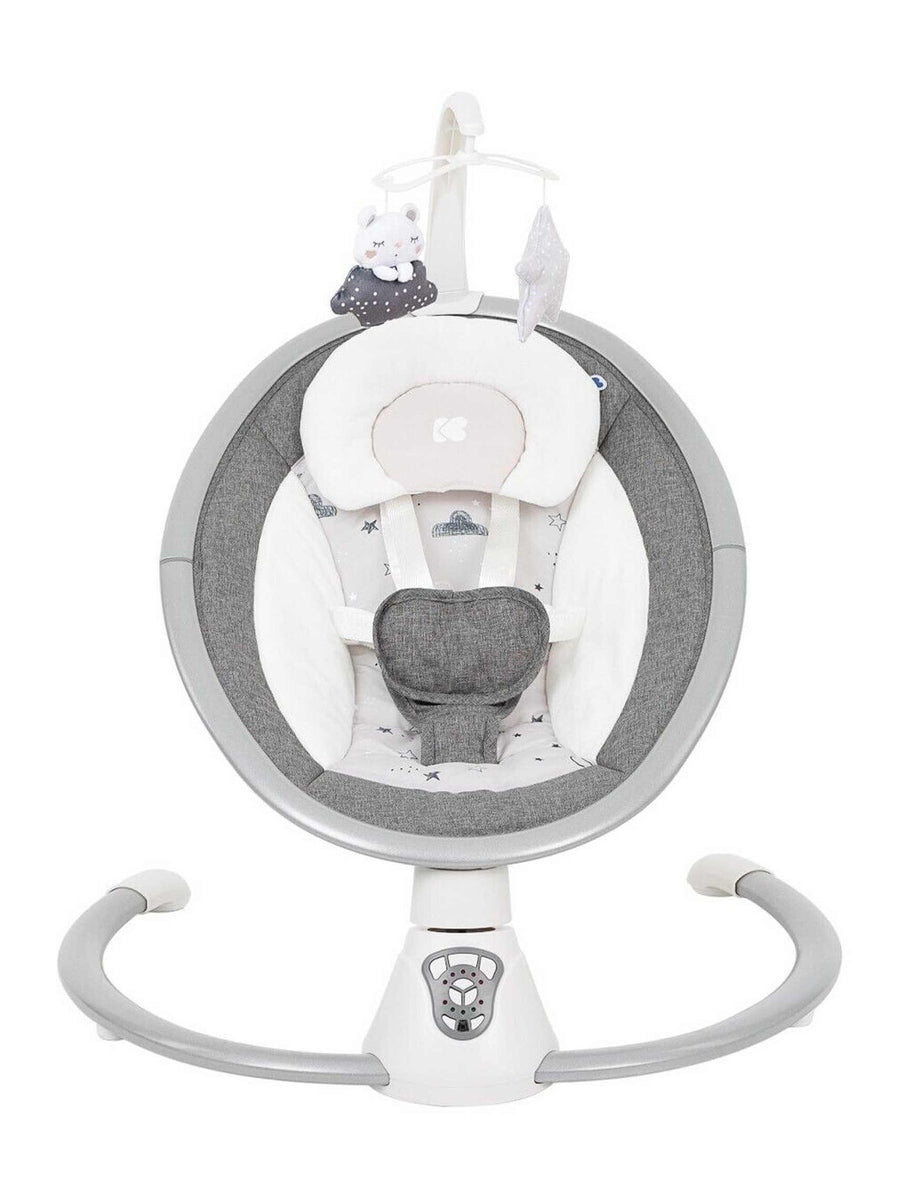 KikkaBoo Twiddle Electrical Side-to-Side for Baby Portable Swing - Grey KikkaBoo Mama's Joy