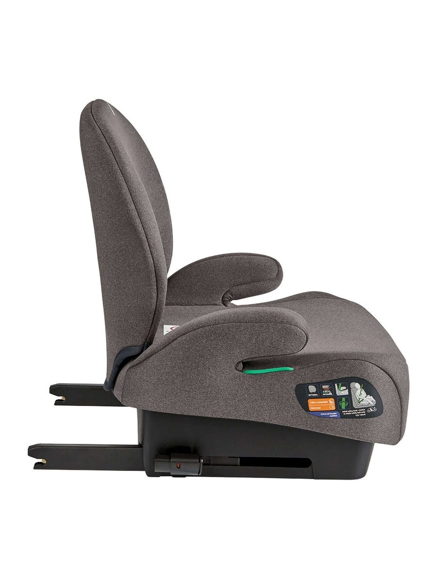 KikkaBoo i-Boost i-Size Car seat ISOFIX 125-150 cm Brown KikkaBoo Mama's Joy