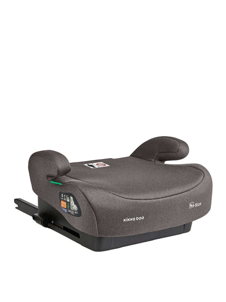 KikkaBoo i-Boost i-Size Car seat ISOFIX 125-150 cm Brown KikkaBoo Mama's Joy