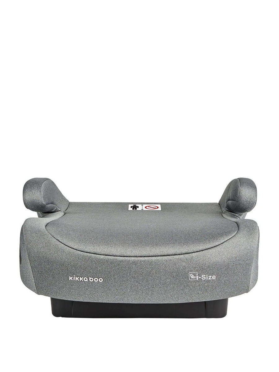 KikkaBoo i-Boost i-Size Car seat ISOFIX 125-150 cm Light Grey KikkaBoo Mama's Joy