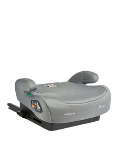 KikkaBoo i-Boost i-Size Car seat ISOFIX 125-150 cm Light Grey KikkaBoo Mama's Joy