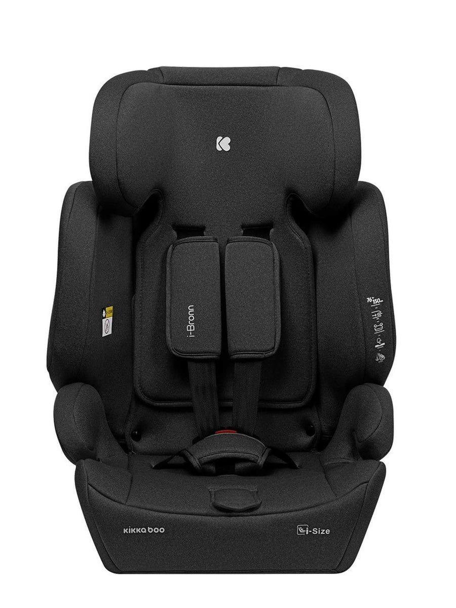 KikkaBoo i-Bronn i-Size Car seat ISOFIX 76-150 cm Black KikkaBoo Mama's Joy
