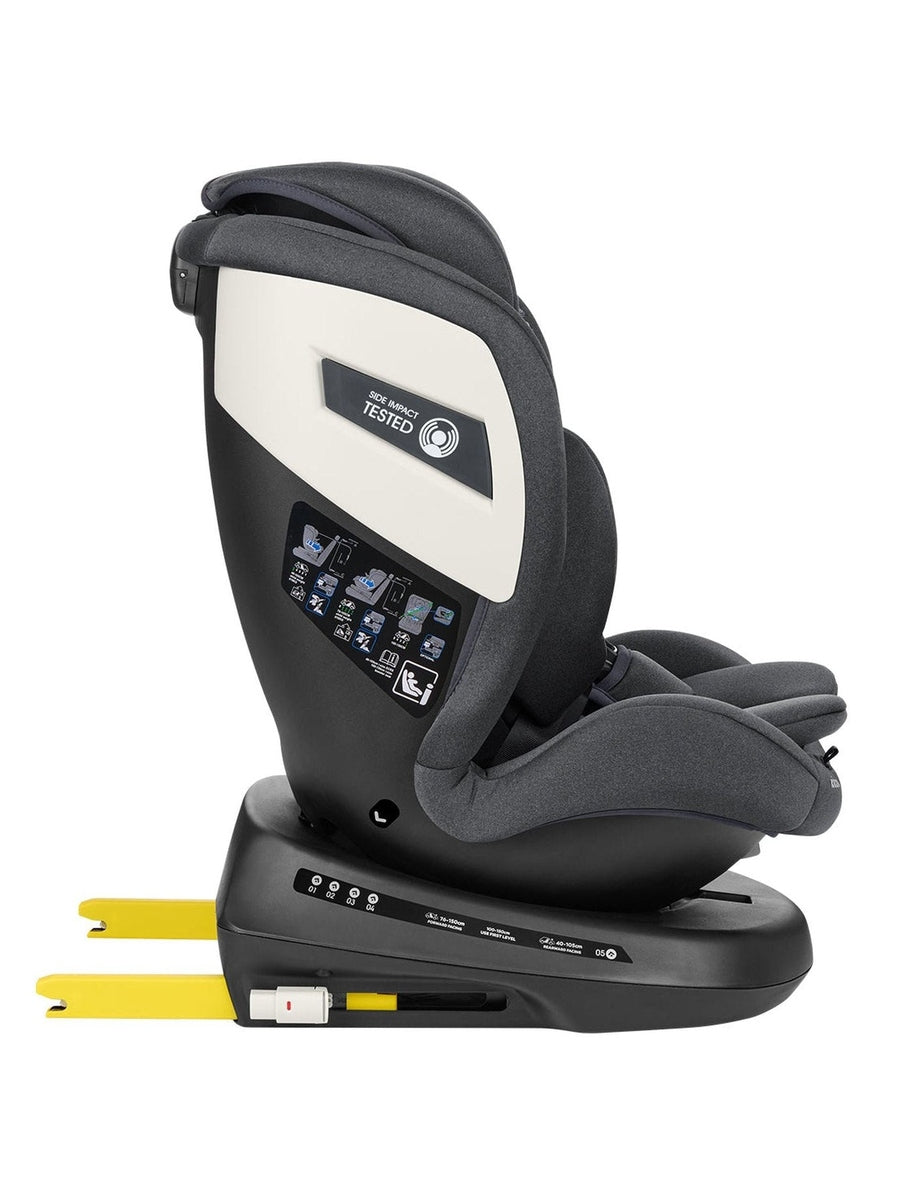 KikkaBoo i-Cruise Car Seat 40-150 cm i-Size ISOFIX Dark Grey KikkaBoo Mama's Joy