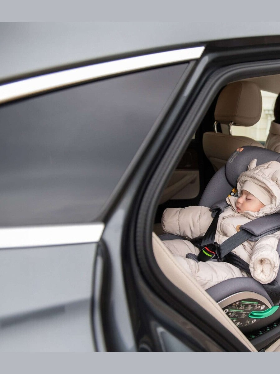 KikkaBoo i-Drive 360° Rotating Baby Child Car Seat i-Size ISOFIX - Dark Grey KikkaBoo Mama's Joy