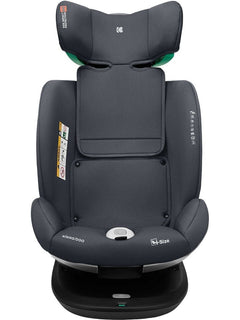 KikkaBoo i-Drive 360° Rotating Baby Child Car Seat i-Size ISOFIX - Dark Grey KikkaBoo Mama's Joy