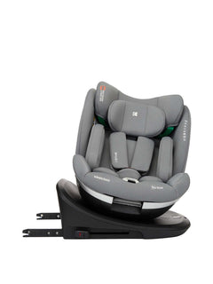KikkaBoo i-Drive 360° Rotating Baby Child Car Seat i-Size ISOFIX 40-150 cm Light Grey KikkaBoo Mama's Joy