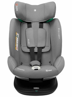 KikkaBoo i-Drive 360° Rotating Baby Child Car Seat i-Size ISOFIX 40-150 cm Light Grey KikkaBoo Mama's Joy