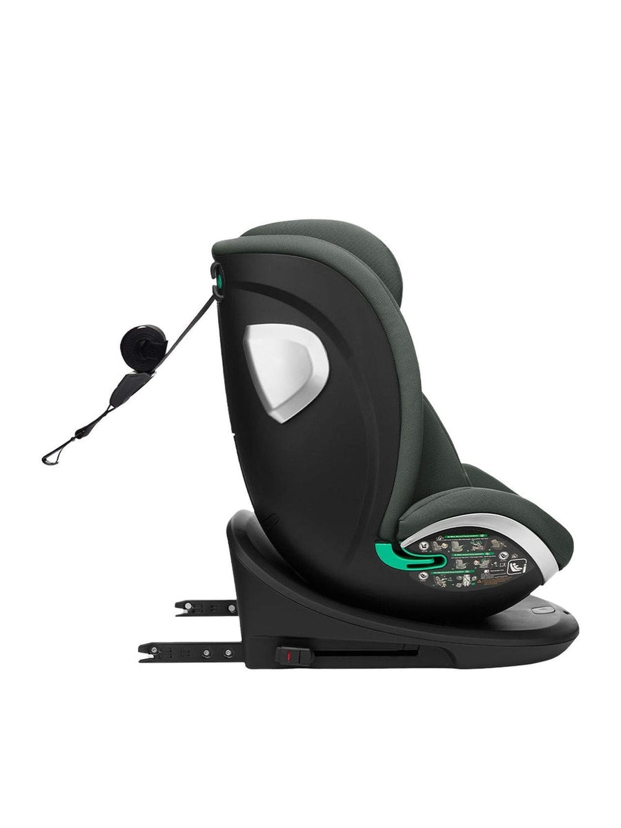 KikkaBoo i-Drive 360° Rotating Baby Child Car Seat i-Size ISOFIX 40-150 cm Army Green KikkaBoo Mama's Joy