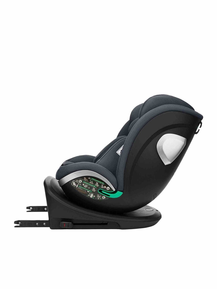 KikkaBoo i-Drive 360° Rotating Baby Child Car Seat i-Size ISOFIX - Dark Grey KikkaBoo Mama's Joy