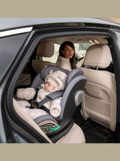 KikkaBoo i-Drive 360° Rotating Baby Child Car Seat i-Size ISOFIX - Dark Grey KikkaBoo Mama's Joy