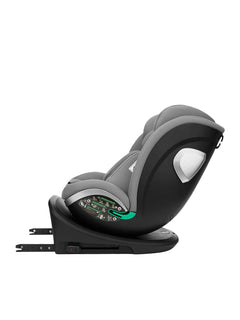 KikkaBoo i-Drive 360° Rotating Baby Child Car Seat i-Size ISOFIX 40-150 cm Light Grey KikkaBoo Mama's Joy