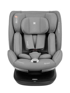 KikkaBoo i-Drive 360° Rotating Baby Child Car Seat i-Size ISOFIX 40-150 cm Light Grey KikkaBoo Mama's Joy