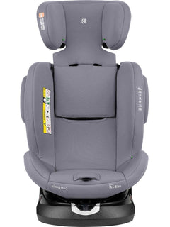 KikkaBoo i-Felix i-Size Car Seat ISOFIX 40-150 cm Light Grey KikkaBoo Mama's Joy