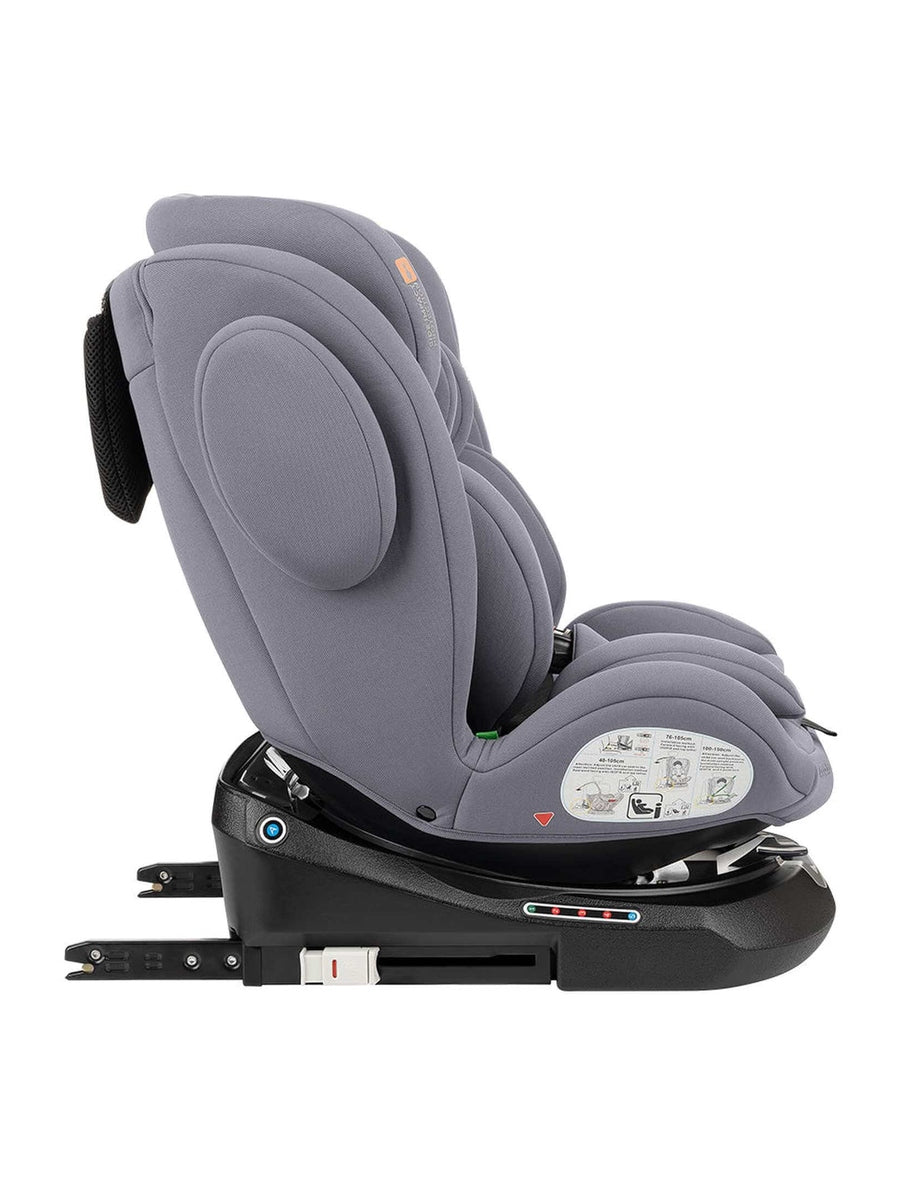 KikkaBoo i-Felix i-Size Car Seat ISOFIX 40-150 cm Light Grey KikkaBoo Mama's Joy