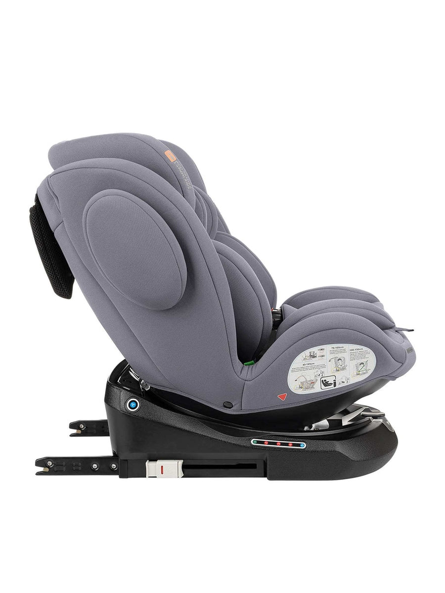 KikkaBoo i-Felix i-Size Car Seat ISOFIX 40-150 cm Light Grey KikkaBoo Mama's Joy