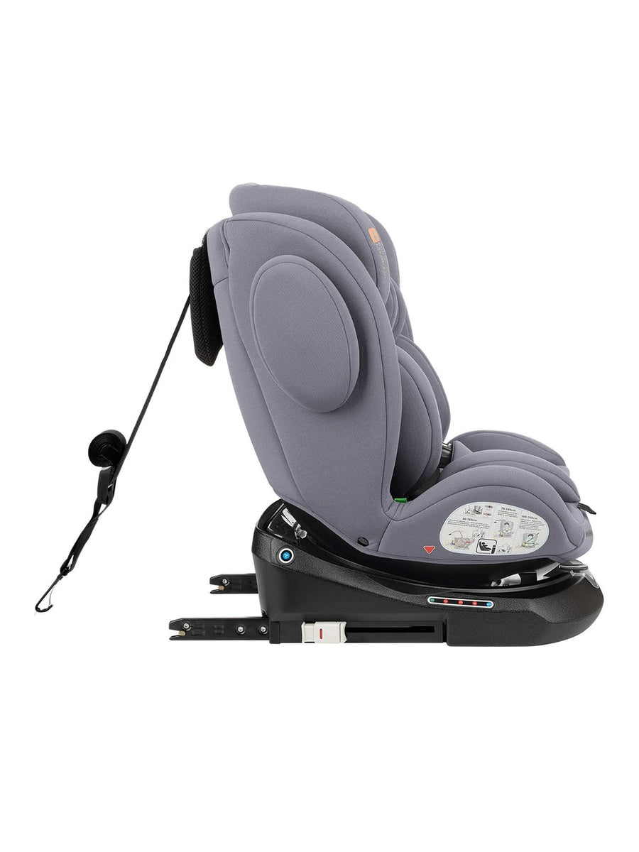 KikkaBoo i-Felix i-Size Car Seat ISOFIX 40-150 cm Light Grey KikkaBoo Mama's Joy