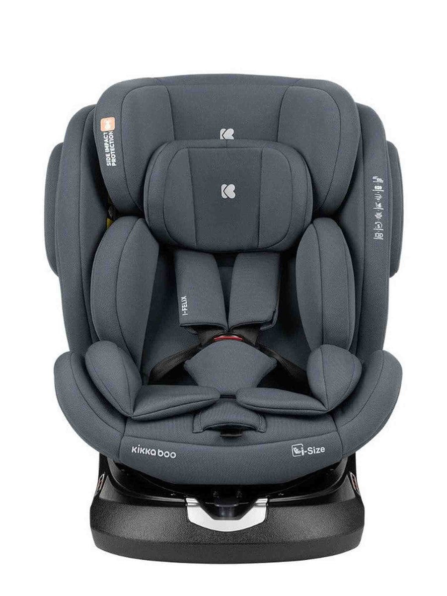 KikkaBoo i-Felix i-Size Car Seat ISOFIX 40-150 cm Dark Grey KikkaBoo Mama's Joy