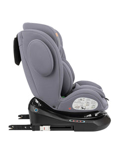 KikkaBoo i-Felix i-Size Car Seat ISOFIX 40-150 cm Light Grey KikkaBoo Mama's Joy