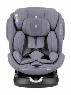 KikkaBoo i-Felix i-Size Car Seat ISOFIX 40-150 cm Light Grey KikkaBoo Mama's Joy