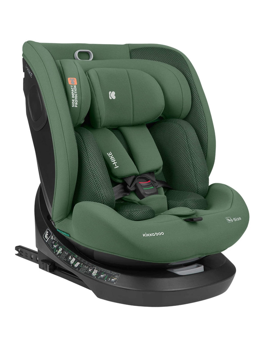 KikkaBoo i-Hike i-Size Car seat ISOFIX 40-150 cm Army Green 2025 KikkaBoo Mama's Joy