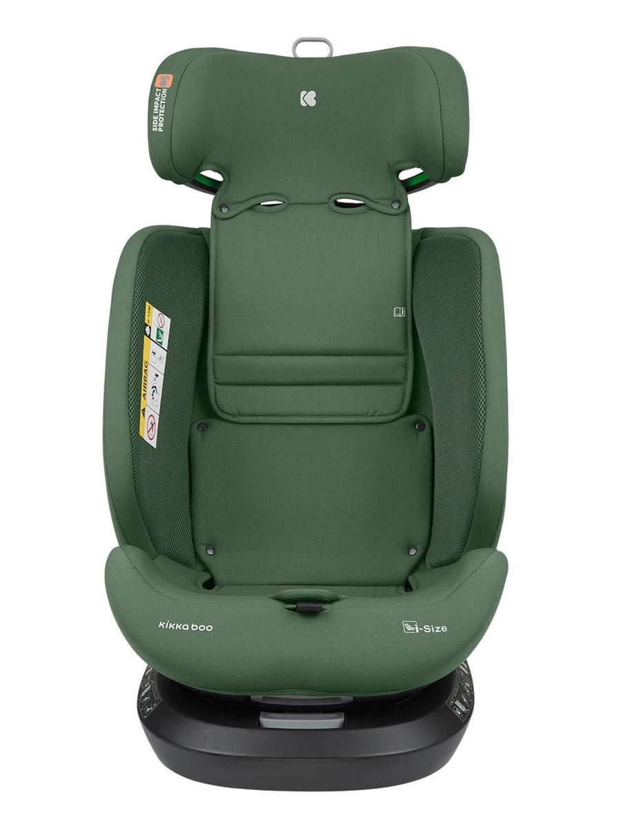 KikkaBoo i-Hike i-Size Car seat ISOFIX 40-150 cm Army Green 2025 KikkaBoo Mama's Joy