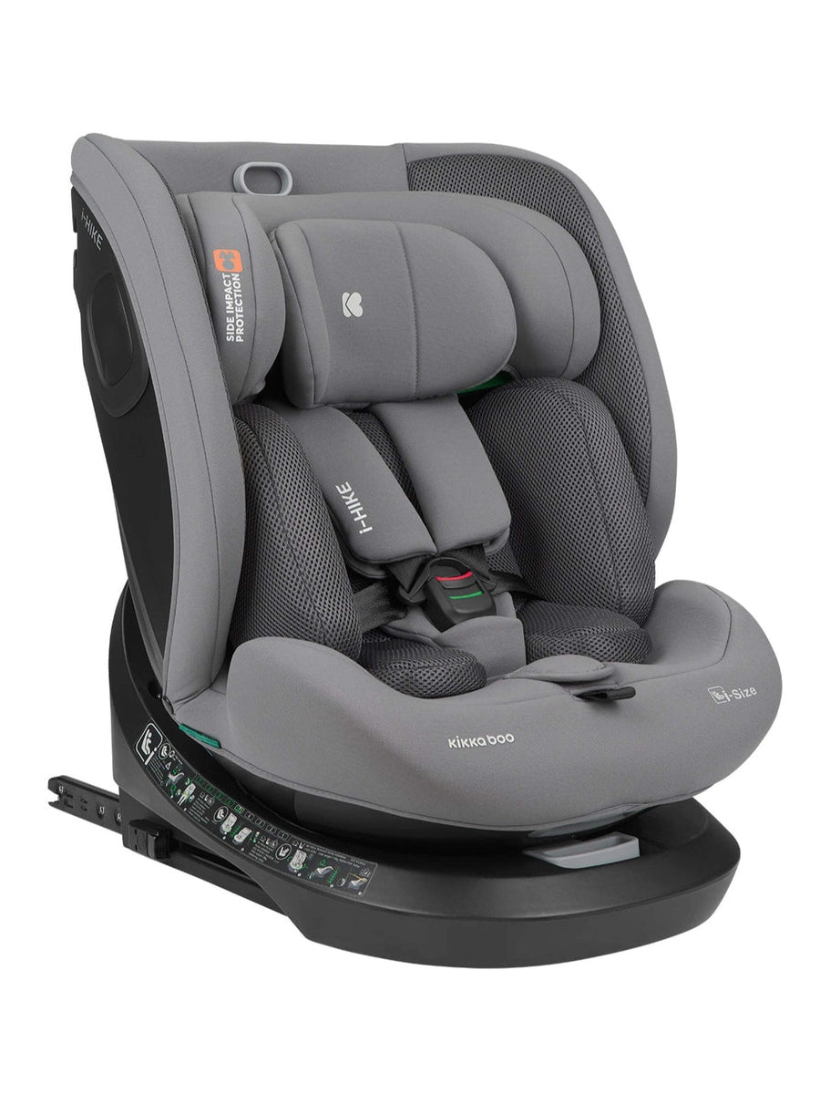KikkaBoo i-Hike i-Size Car seat ISOFIX 40-150 cm Light Grey 2025 KikkaBoo Mama's Joy
