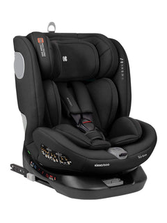 KikkaBoo i-Moove 360° Rotating Baby Child Car Seat i-Size With ISOFIX Black KikkaBoo Mama's Joy