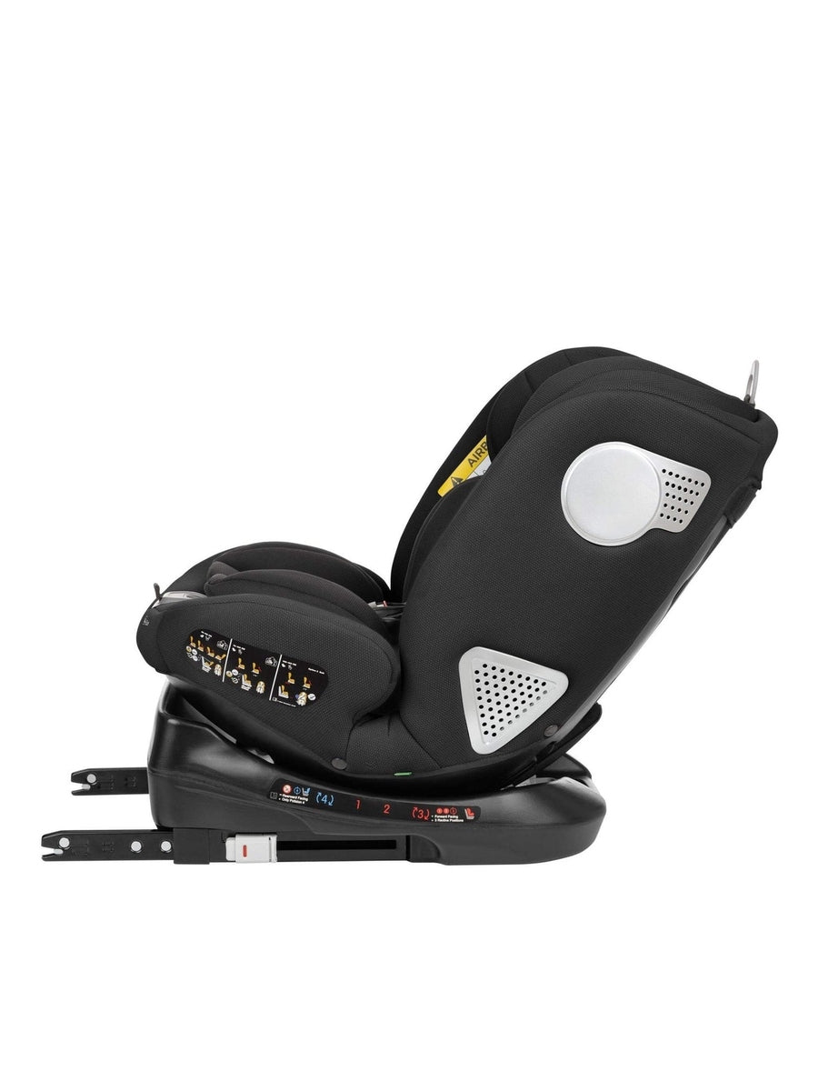 KikkaBoo i-Moove 360° Rotating Baby Child Car Seat i-Size With ISOFIX Black KikkaBoo Mama's Joy