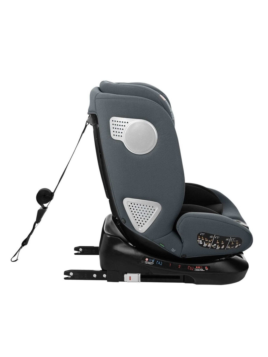 KikkaBoo i-Moove 360° Rotating Baby Child Car Seat i-Size With ISOFIX Dark Grey KikkaBoo Mama's Joy