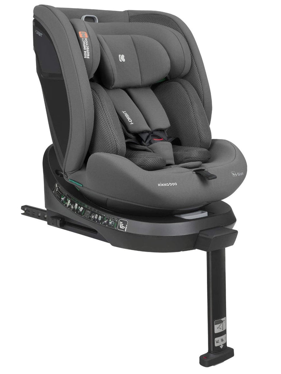 KikkaBoo i-Orbit i-Size Car seat ISOFIX 40-150cm Dark Grey 2025 KikkaBoo Mama's Joy