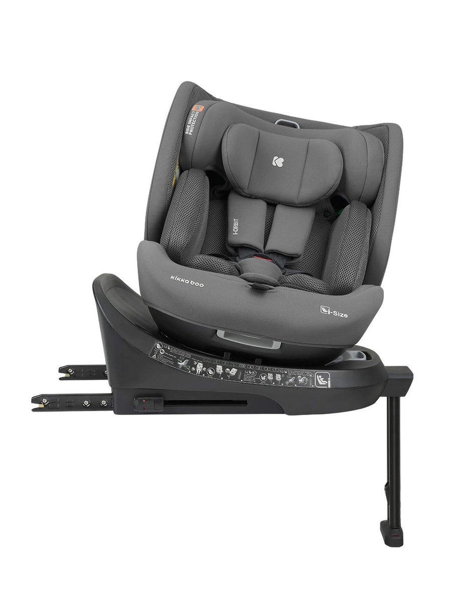 KikkaBoo i-Orbit i-Size Car seat ISOFIX 40-150cm Dark Grey 2025 KikkaBoo Mama's Joy