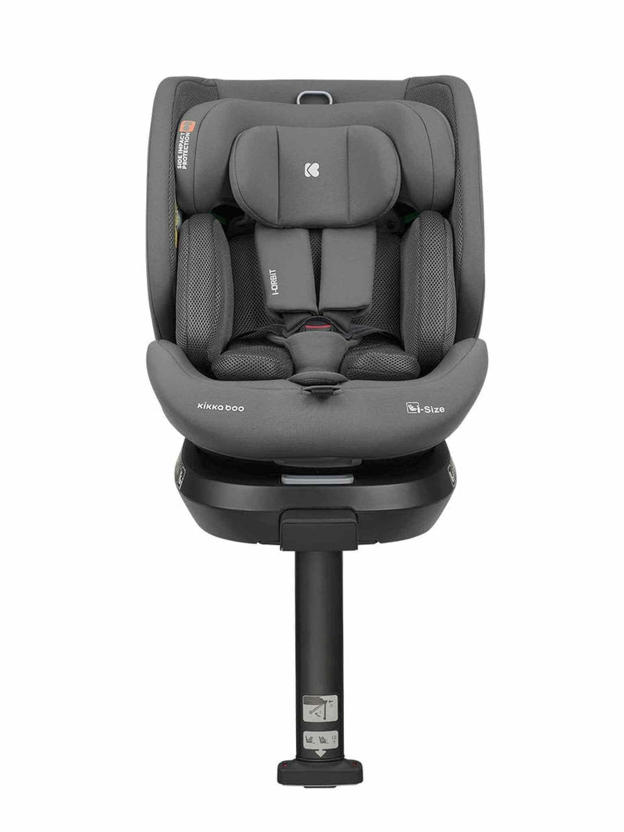 KikkaBoo i-Orbit i-Size Car seat ISOFIX 40-150cm Dark Grey 2025 KikkaBoo Mama's Joy
