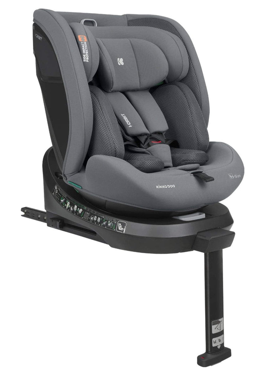 KikkaBoo i-Orbit i-Size Car seat ISOFIX 40-150cm Light Grey 2025 KikkaBoo Mama's Joy