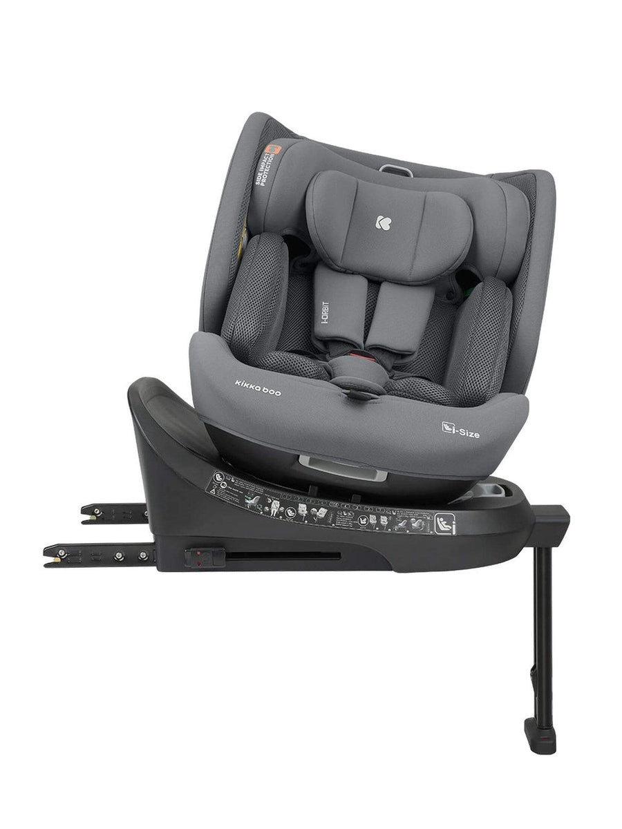 KikkaBoo i-Orbit i-Size Car seat ISOFIX 40-150cm Light Grey 2025 KikkaBoo Mama's Joy
