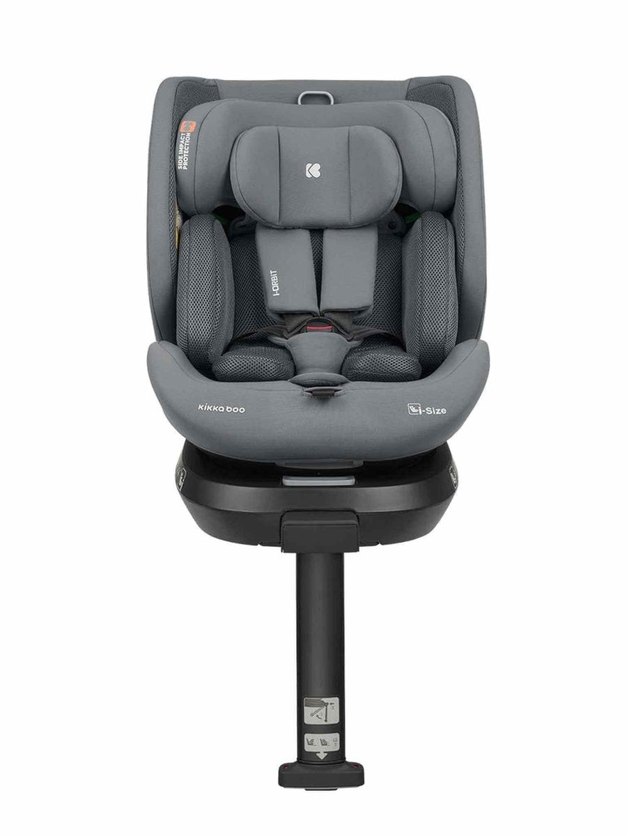 KikkaBoo i-Orbit i-Size Car seat ISOFIX 40-150cm Light Grey 2025 KikkaBoo Mama's Joy