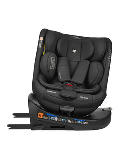 KikkaBoo i-Round i-Size Car seat ISOFIX 40-150cm Black KikkaBoo Mama's Joy