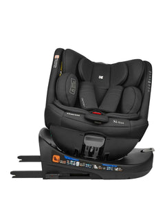 KikkaBoo i-Round i-Size Car seat ISOFIX 40-150cm Black KikkaBoo Mama's Joy