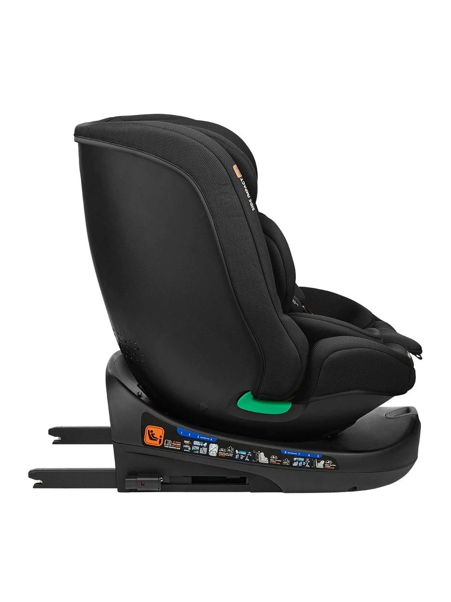 KikkaBoo i-Round i-Size Car seat ISOFIX 40-150cm Black KikkaBoo Mama's Joy