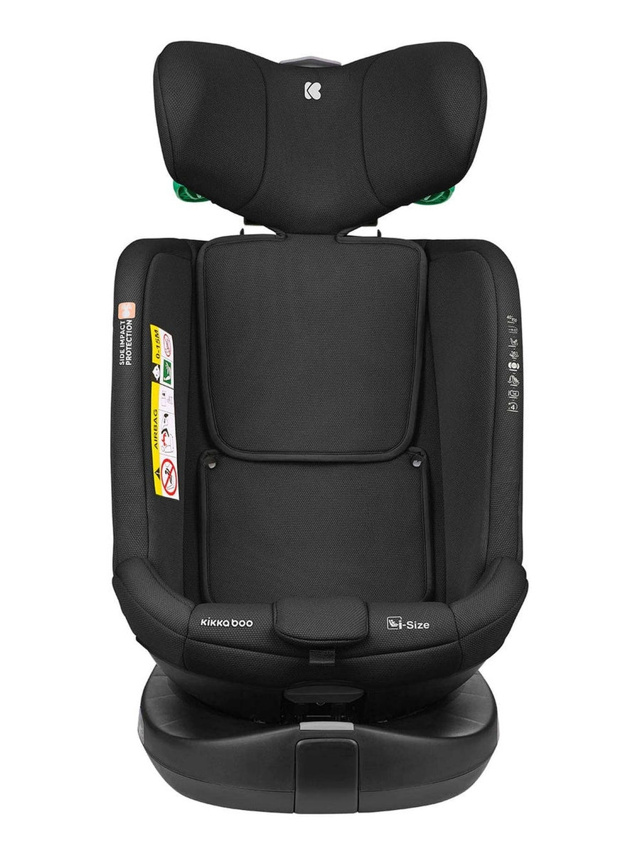 KikkaBoo i-Round i-Size Car seat ISOFIX 40-150cm Black KikkaBoo Mama's Joy