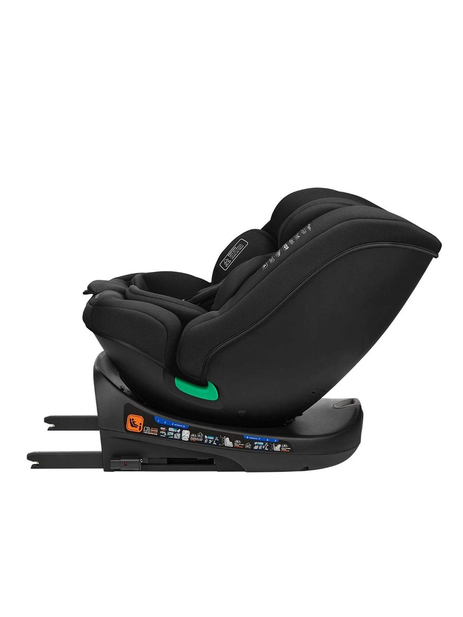 KikkaBoo i-Round i-Size Car seat ISOFIX 40-150cm Black KikkaBoo Mama's Joy