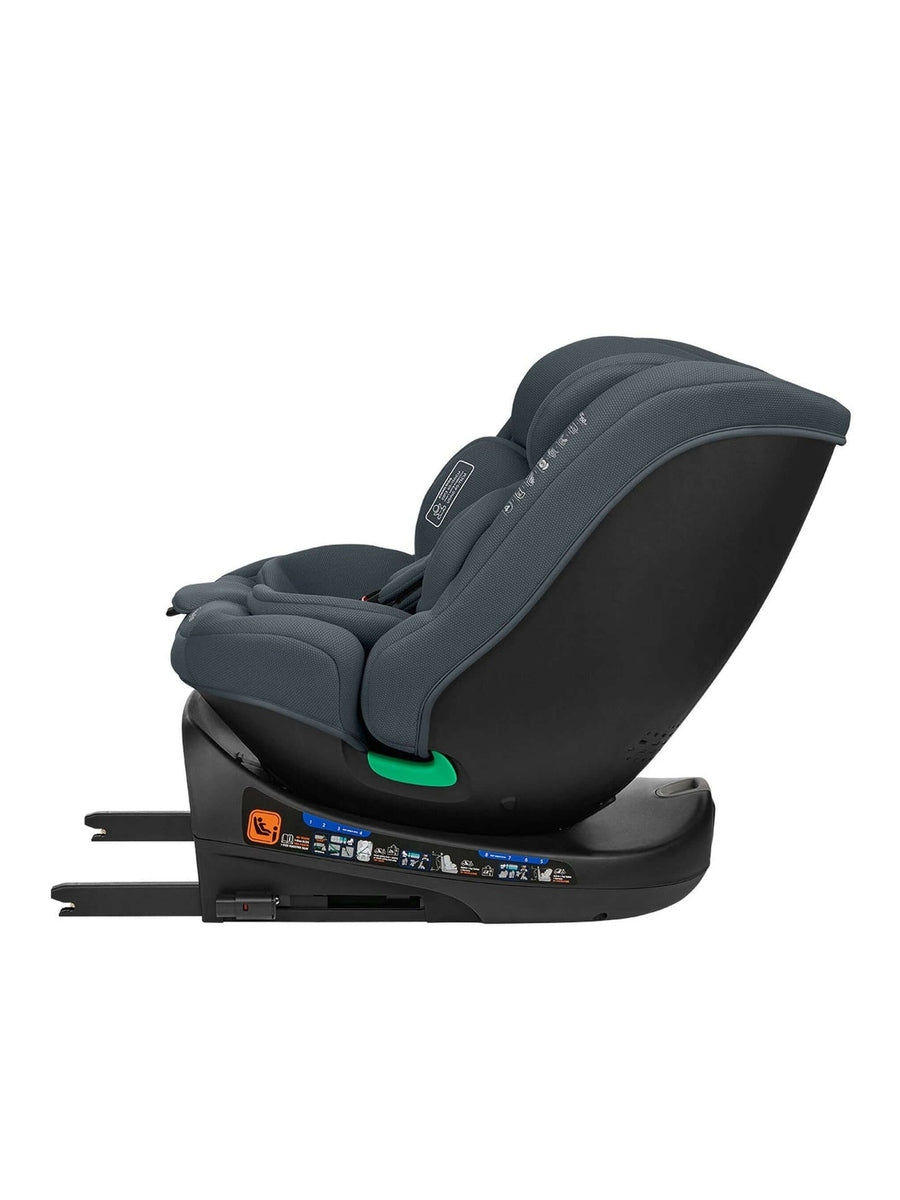 KikkaBoo i-Round i-Size Car seat ISOFIX 40-150cm Dark Grey KikkaBoo Mama's Joy