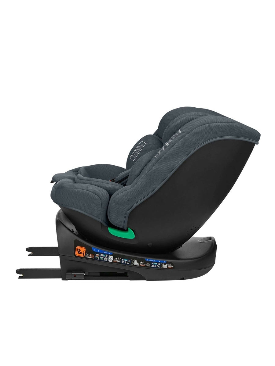 KikkaBoo i-Round i-Size Car seat ISOFIX 40-150cm Dark Grey KikkaBoo Mama's Joy