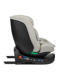 KikkaBoo i-Round i-Size Car seat ISOFIX 40-150cm Light Grey KikkaBoo Mama's Joy