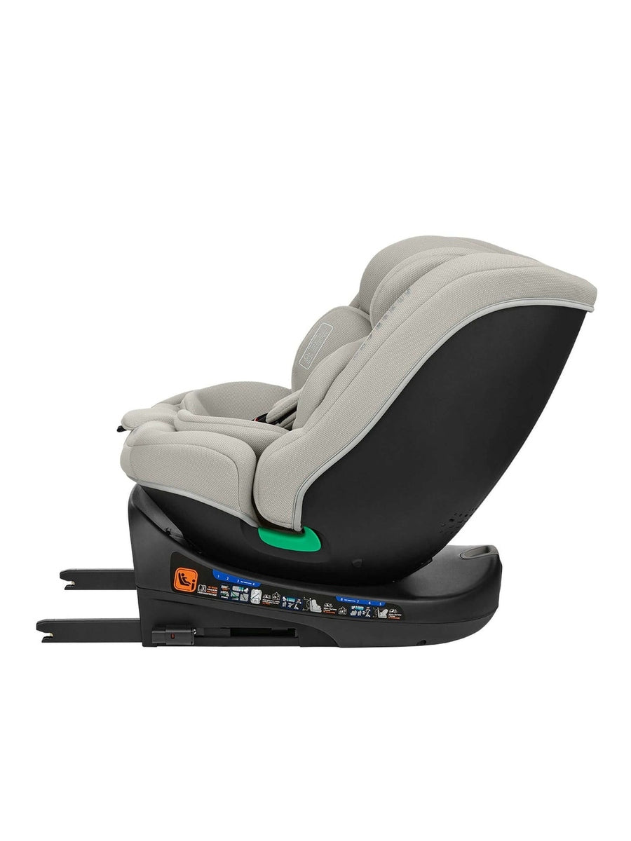 KikkaBoo i-Round i-Size Car seat ISOFIX 40-150cm Light Grey KikkaBoo Mama's Joy