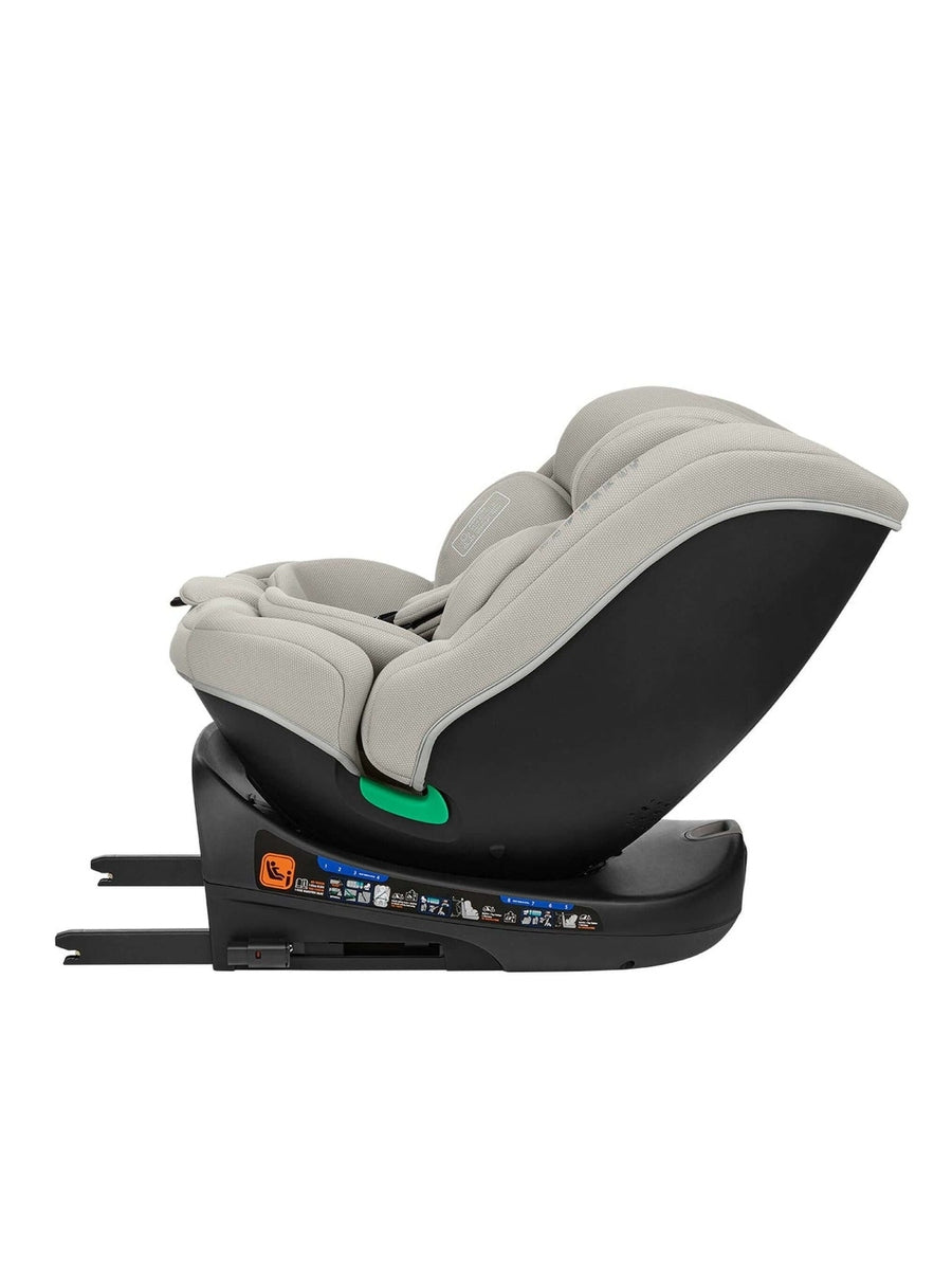 KikkaBoo i-Round i-Size Car seat ISOFIX 40-150cm Light Grey KikkaBoo Mama's Joy