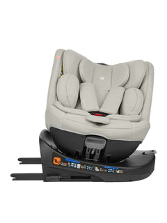 KikkaBoo i-Round i-Size Car seat ISOFIX 40-150cm Light Grey KikkaBoo Mama's Joy