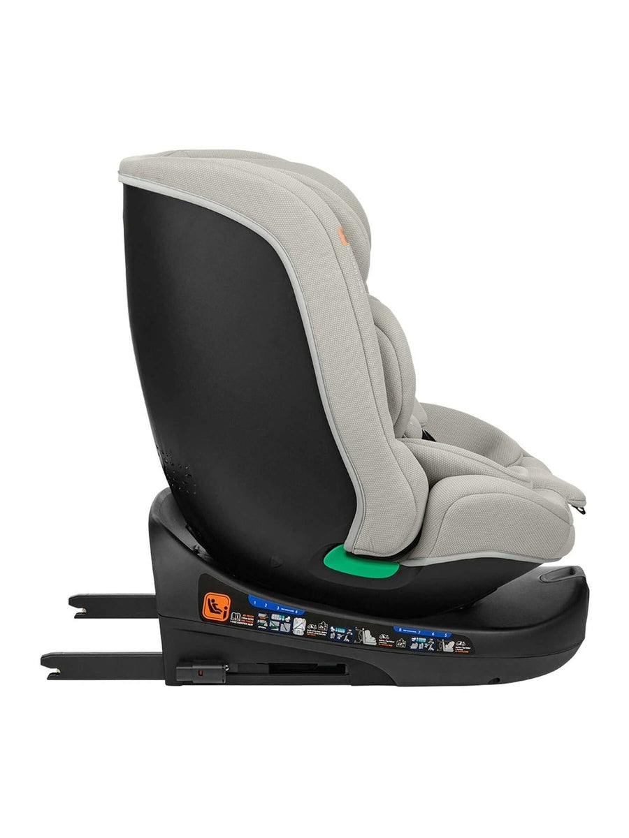 KikkaBoo i-Round i-Size Car seat ISOFIX 40-150cm Light Grey KikkaBoo Mama's Joy