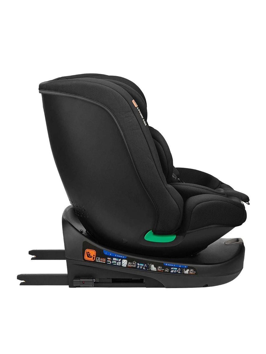 KikkaBoo i-Round i-Size Car seat ISOFIX 40-150cm Black KikkaBoo Mama's Joy