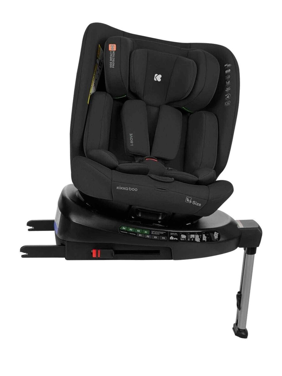 KikkaBoo i-Rove 360° Baby Car Seat i-Size ISOFIX, R129 Group 0+/1/2/3 Dark Grey KikkaBoo Mama's Joy