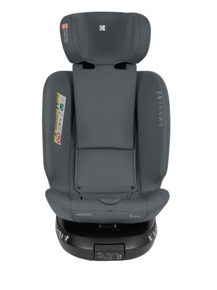 KikkaBoo i-Rove 360° Baby Car Seat i-Size ISOFIX, R129 Group 0+/1/2/3 Dark Grey KikkaBoo Mama's Joy